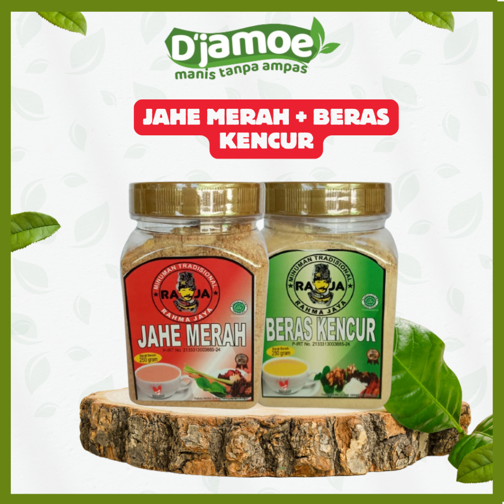 

Paket Jamu Jahe Merah Beras Kencur bubuk Mengatasi Rematik|Pegal Linu|Sakit Maag|Liver|Nafsu Makan
