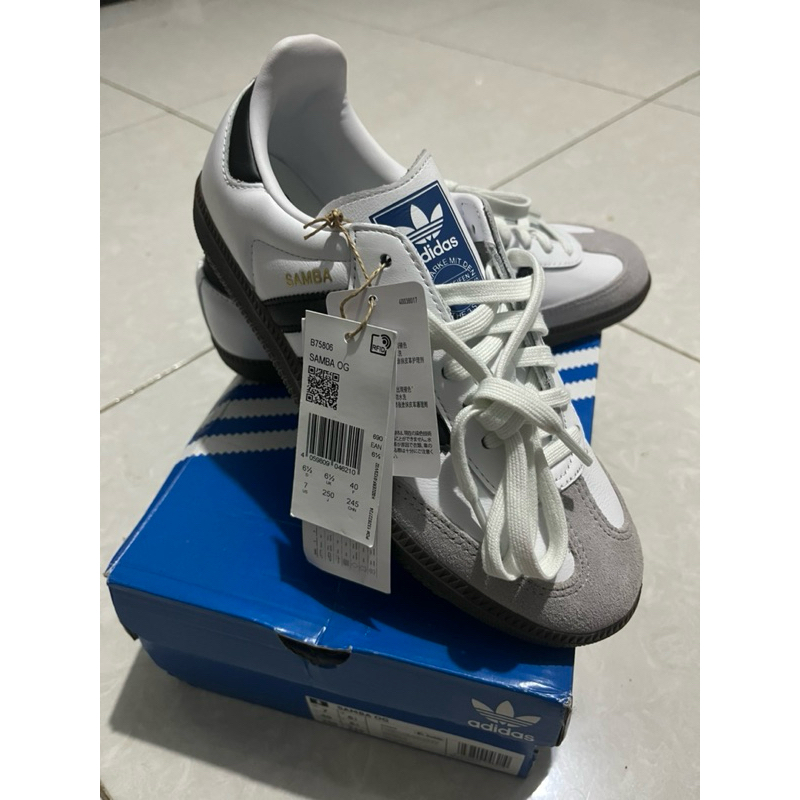 adidas samba white OriginaL