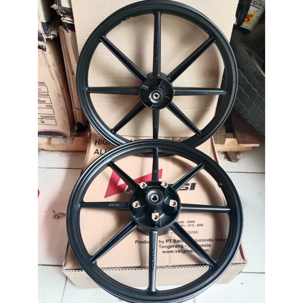 VELG PALANG 8 MOTOR MX KING DEPAN LOBANG 4 UKURAN 160/160-17 V-ROSSI