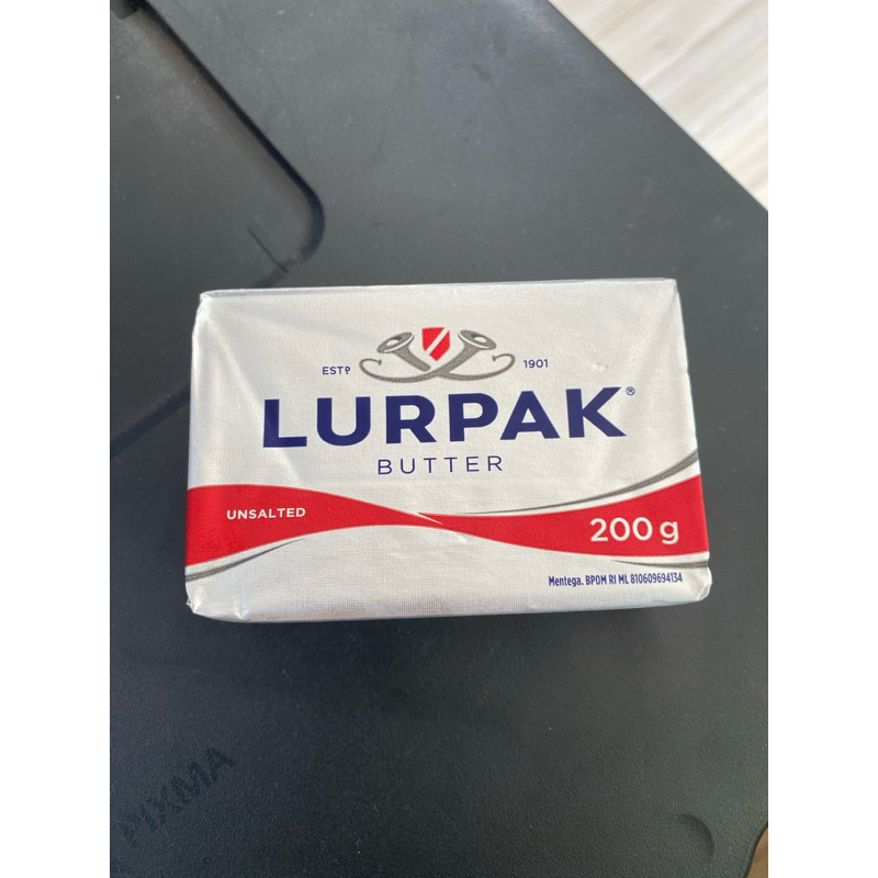 

LURPAK unsalted butter 200gr - INSTANT ONLY