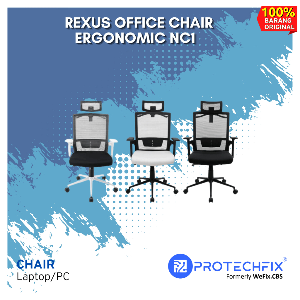 REXUS OFFICE CHAIR ERGONOMIC NC1