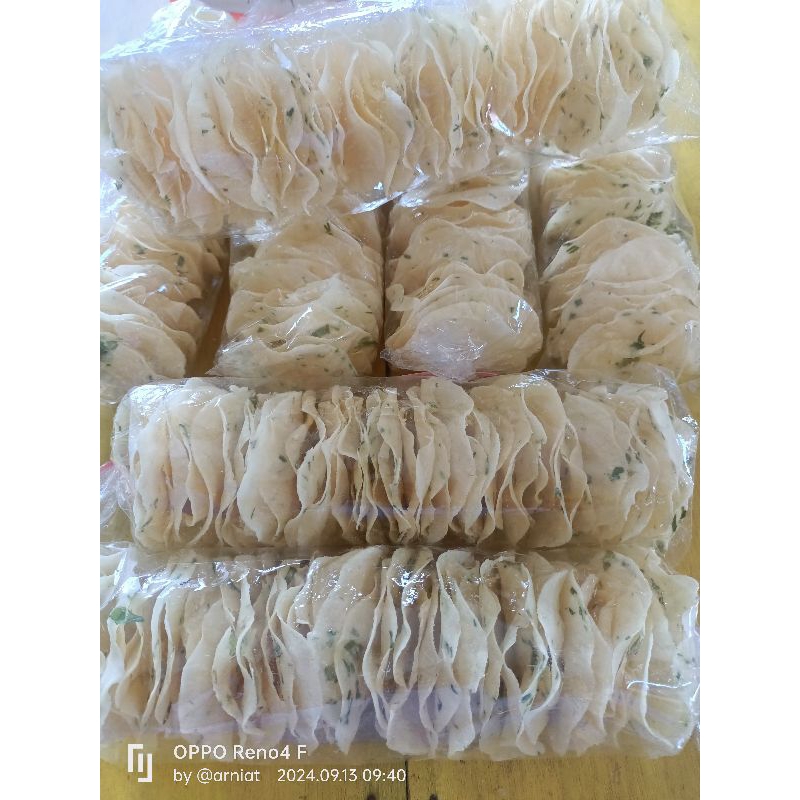 

Paket Hemat 7 bungkus Kerupuk Kamang ukuran kecil