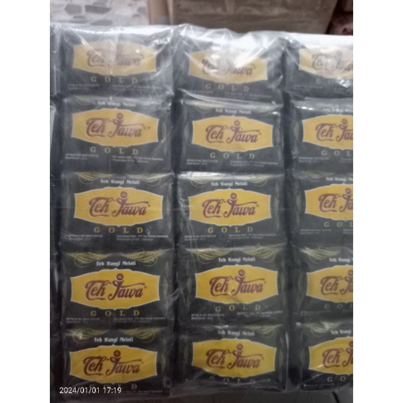 

Teh Jawa Gold Sepet Wangi Kentel 45 gr x 10 pcs Teh Solo Premium