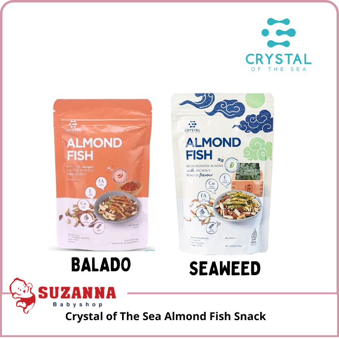 

Crystal of The Sea Almond Fish Snack | Balado | Seaweed