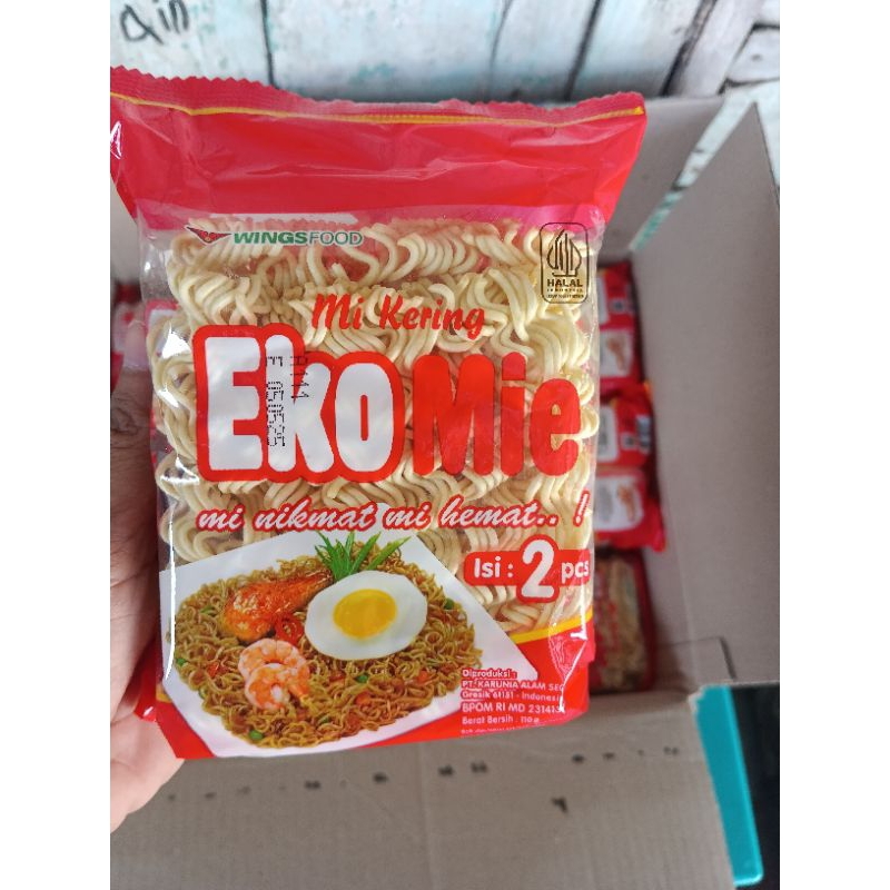 

(3 BUNGKUS) MIE KERING EKOMIE ISI 2 KEPING