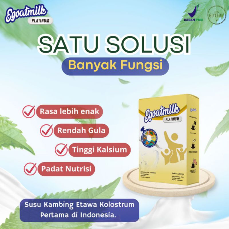 Susu Egoatmilk Susu Kambing Etawa Platinum