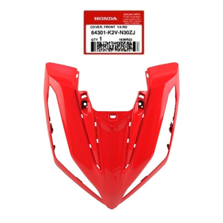 Cover Tameng Depan Merah Honda Vario 125 eSP K2V - 64301K2VN30ZJ