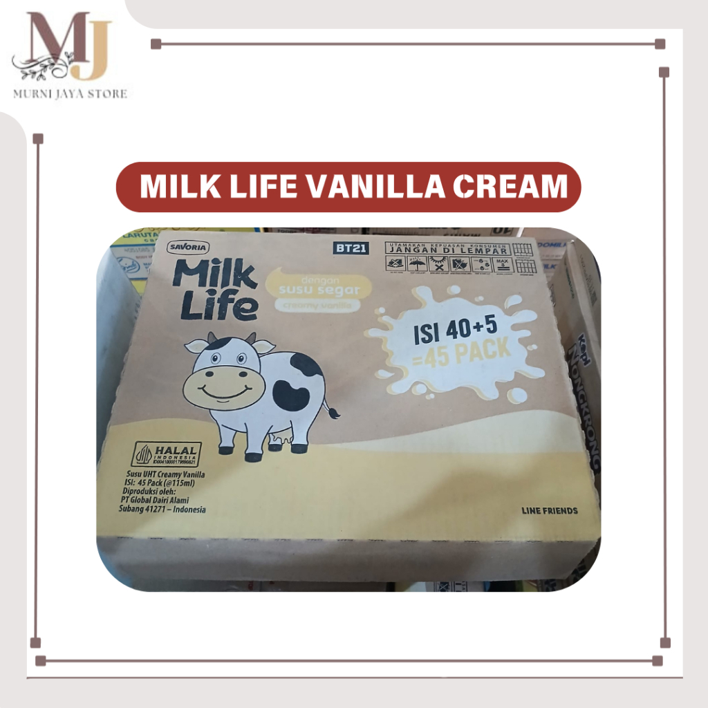 

MILK LIFE SUSU CAIR UHT VANILLACREAM 115ML