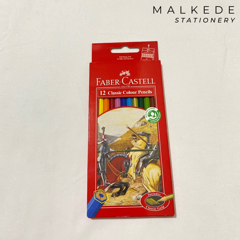 

PENSIL WARNA KAYU FABER-CASTELL | 12 WARNA PANJANG | ORIGINAL