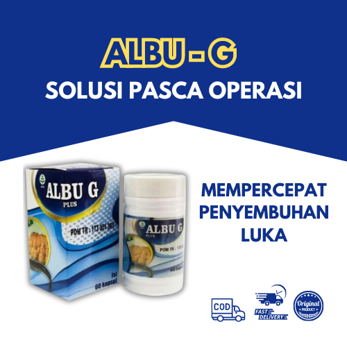 

ALBU PLUS G EKTRAK IKAN GABUS|MENINGKATKAN DAYA TAHAN TUBUH|MENJAGA KESEHATAN MATA|