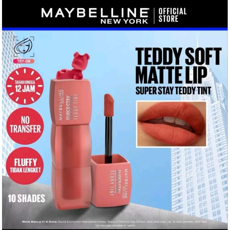 Maybelline superstay teddy tint maybelline superstay teddy liptint