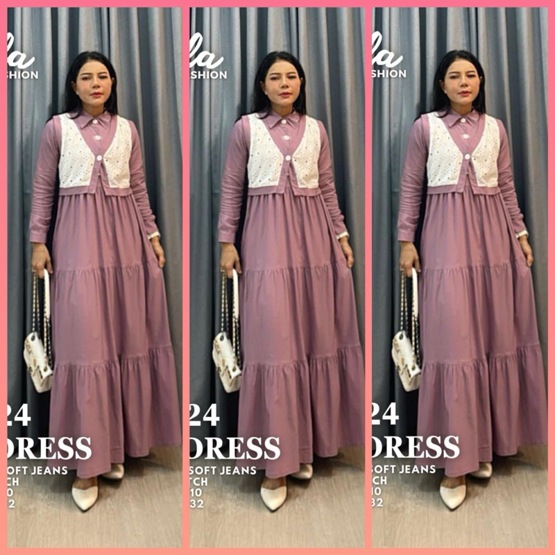 MiDi nila kekinian DRESS KAOS