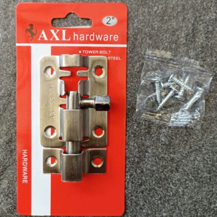 GRENDEL BULAT STAINLESS STEEL/SELOT SLOT/GRENDEL JENDELA SS/ SELOT JENDELA PINTU LEMARI/GEMBOK KUNCI