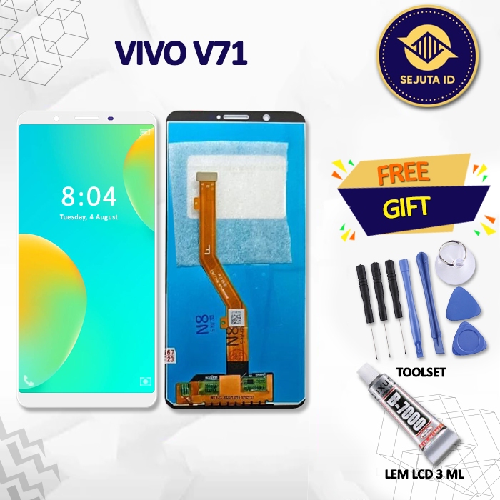 LCD VIVO Y71 ORIGINAL FULLSET TOUCHSCREEN [ FREE TOOLSET + LEM LCD ]