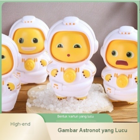Disc Boneka Astronot Nailong Berubah Wajah Naga Susu Tas Ekspresi Lucu 3 Ekspresi Wajah Mainan Anak