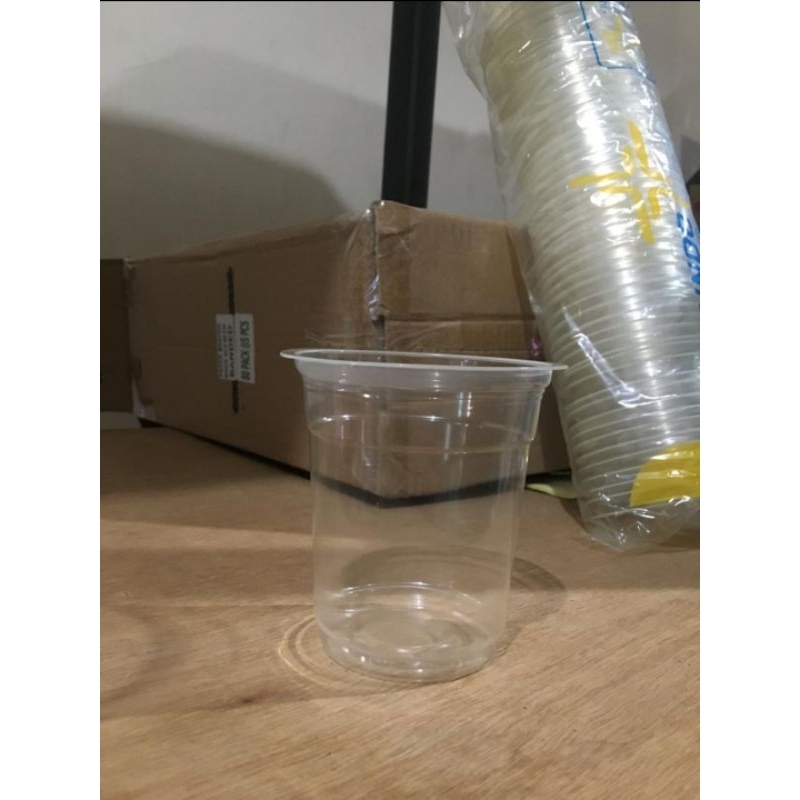 Gelas Plastik PP 12oz, 14oz, 16oz, 22oz