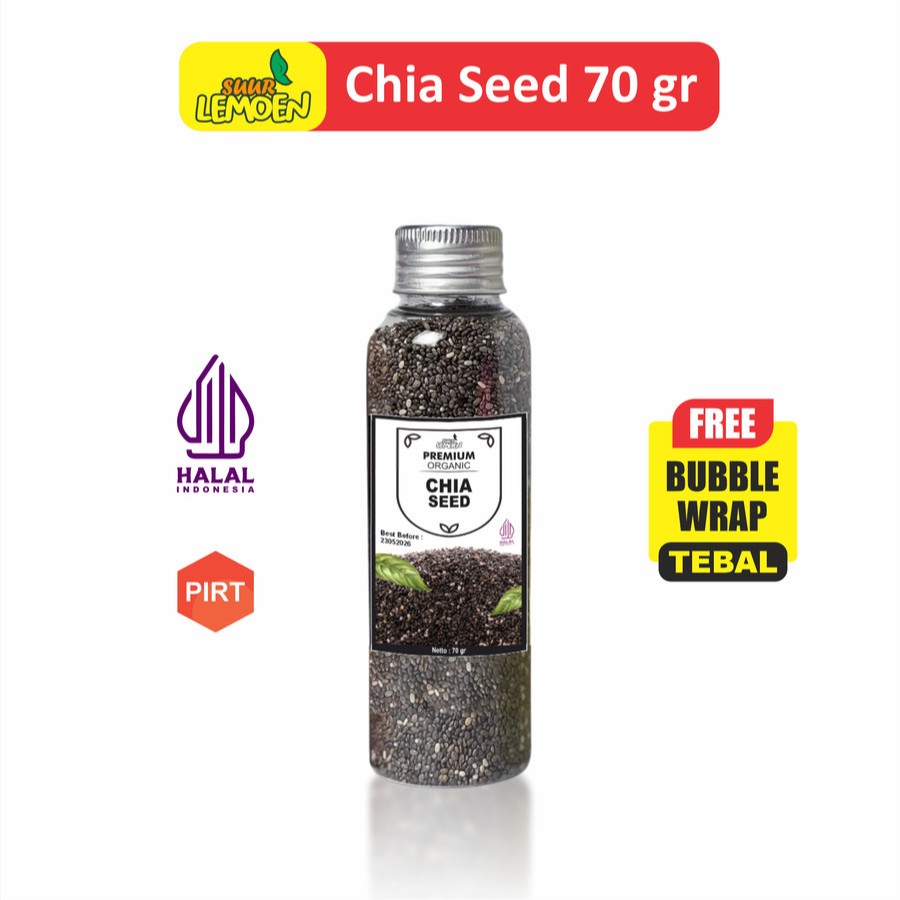 

Chia Seed 70 Gr Suur Lemoen Bekasi