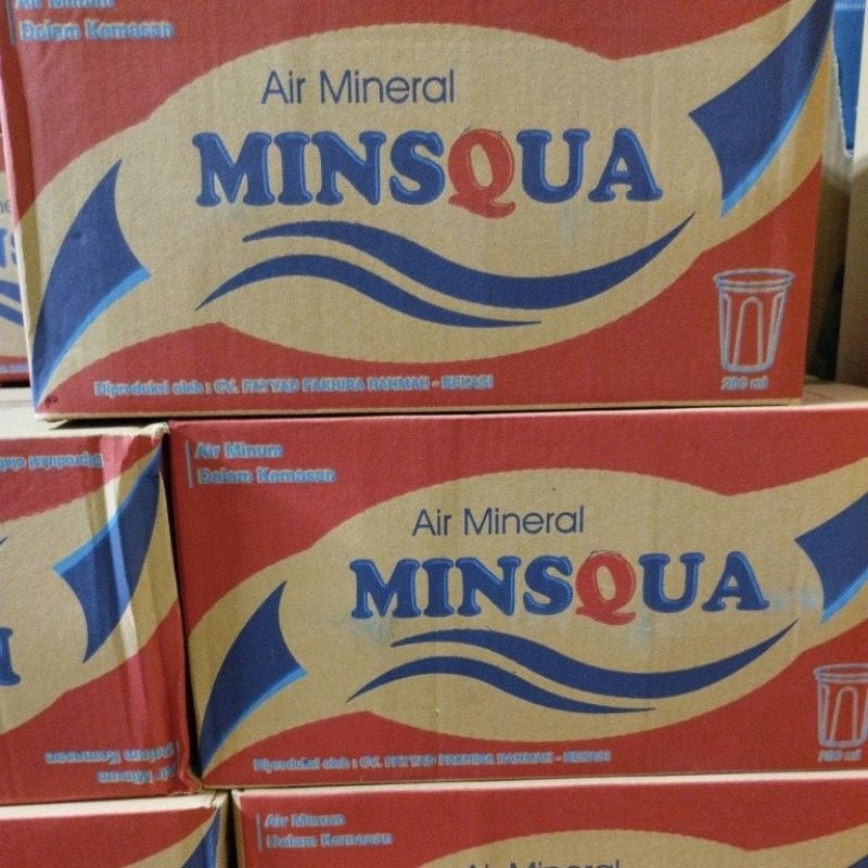 

air mineral kemasan gelas 48 x 200 ml