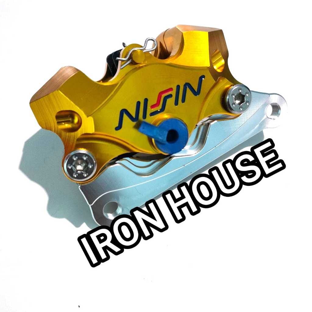 KALIPER 2 PISTON DEPAN & BELAKANG YAMAHA NMAX + BREKET NMAX + BAUT KALIPER NMAX BELAKANG