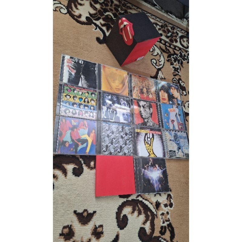 Box Set CD Audio The Rolling Stones Remasters Album 1971-2005 (@2005 Columbia Records USA), 13 Cds +