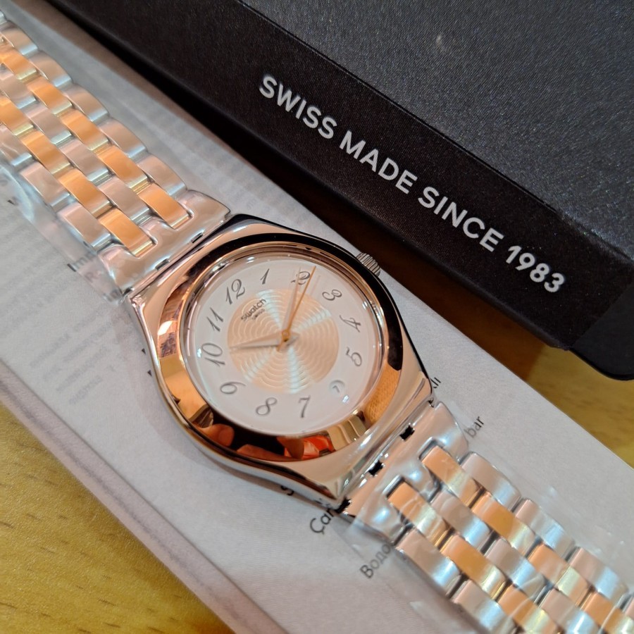 JAM TANGAN WANITA SWATCH YLS454G MIDIMIX SWISS ORIGINAL