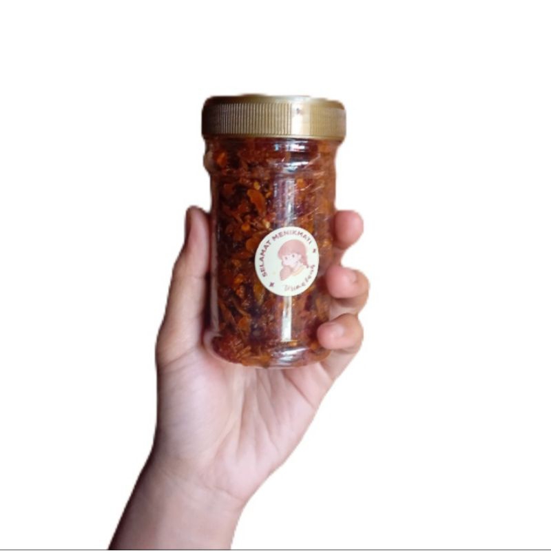 

sambal ikan teri rebon pedas 150gr