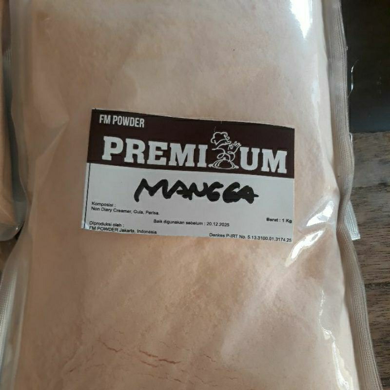 

[ COD ] Bubuk Mangga 1 Kg - Bubuk minuman Mangga 1 Kg - Mangga Powder 1Kg - Mangga Bubuk 1Kg - Serbuk Mangga bubuk nyoklat serbuk cappucino capucino