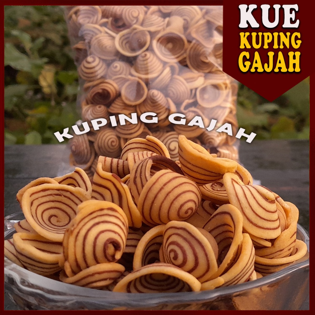 

Piscoklegit_ Kuping Gajah Mini 1Kg Contong Mini Enak Manis