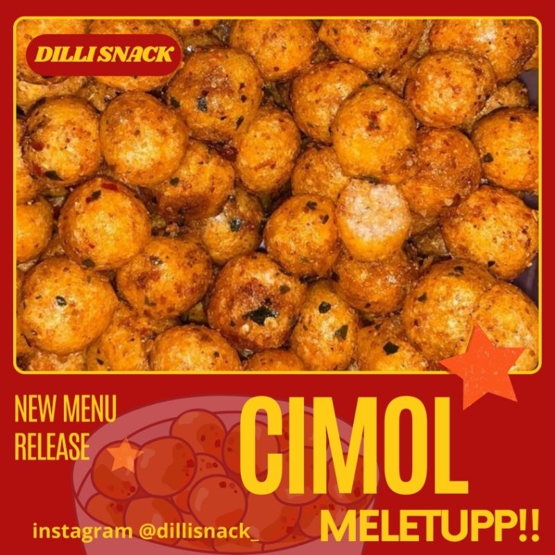 

Dilli Snack Cimol Meletupp!! 100 gram