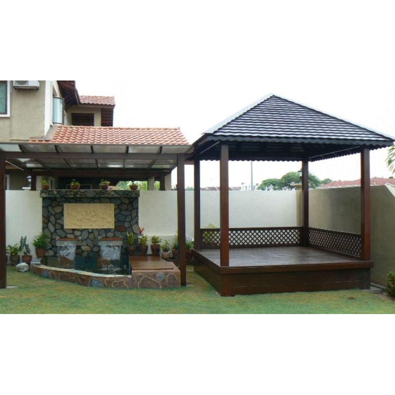 Gasebo kayu jati pilihan -furniture