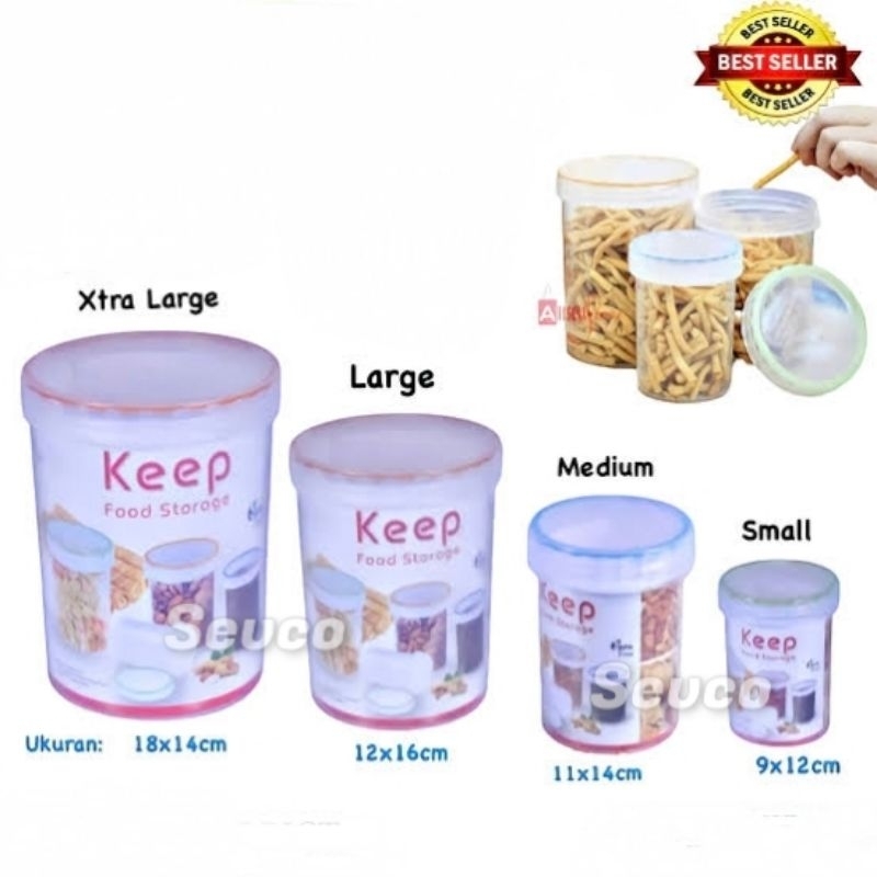 Stoples Toples Drat Shinpo 352S 352M 352L/ Wadah Tempat Kue Makanan Kedap Udara Serbaguna Shinpo 352