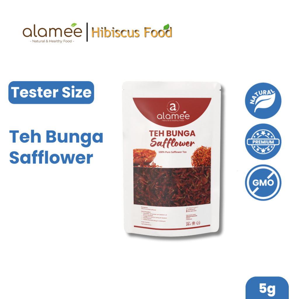 

Teh Bunga Safflower Herbal Tea Original Organik 5gr Alami Siap Seduh Minum Minuman Sehat Organic Dutchi Farm
