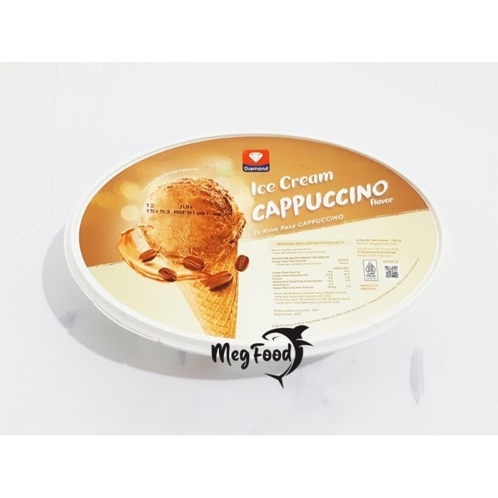 Es Krim Cappuchino DIamond 700 Ml