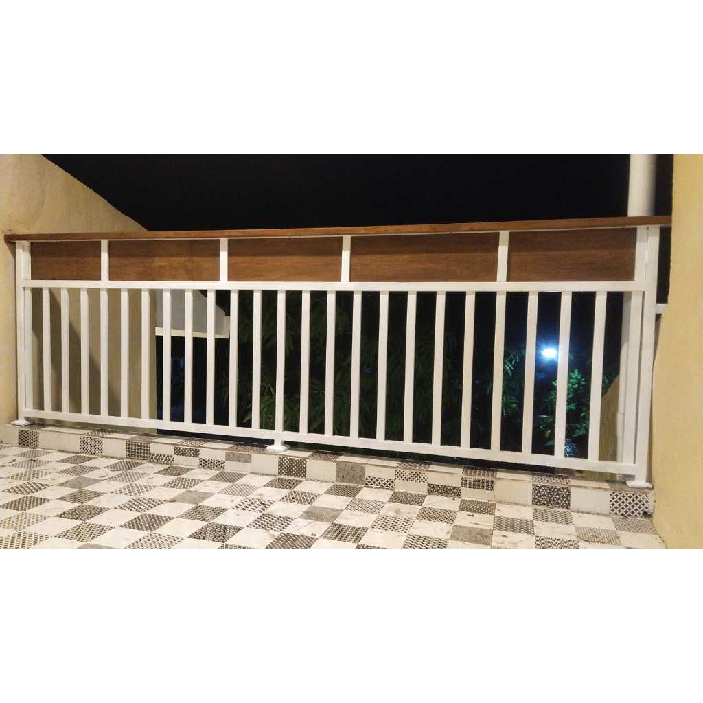 RAILING TANGGA MINIMALIS HANDRAIL PVC FREE KONSULTASI
