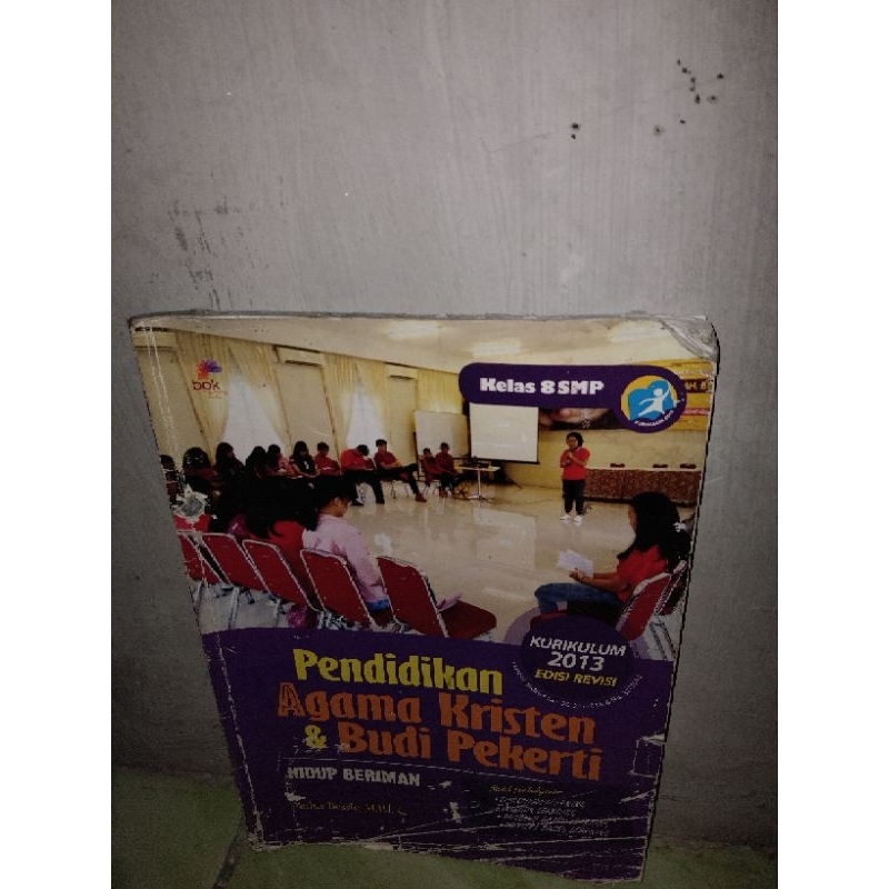 PENDIDIKAN AGAMA KRISTEN KELAS 8 SMP ORI BEKAS