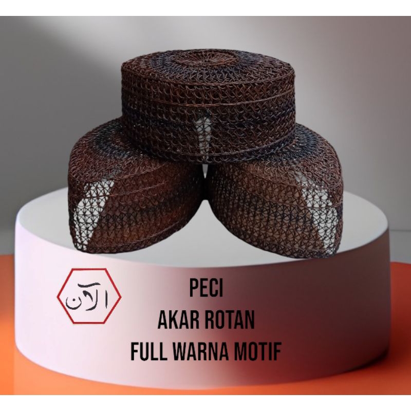 peci akar rotan asli