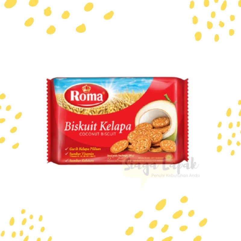 

Roma Biskuit Kelapa 300gr