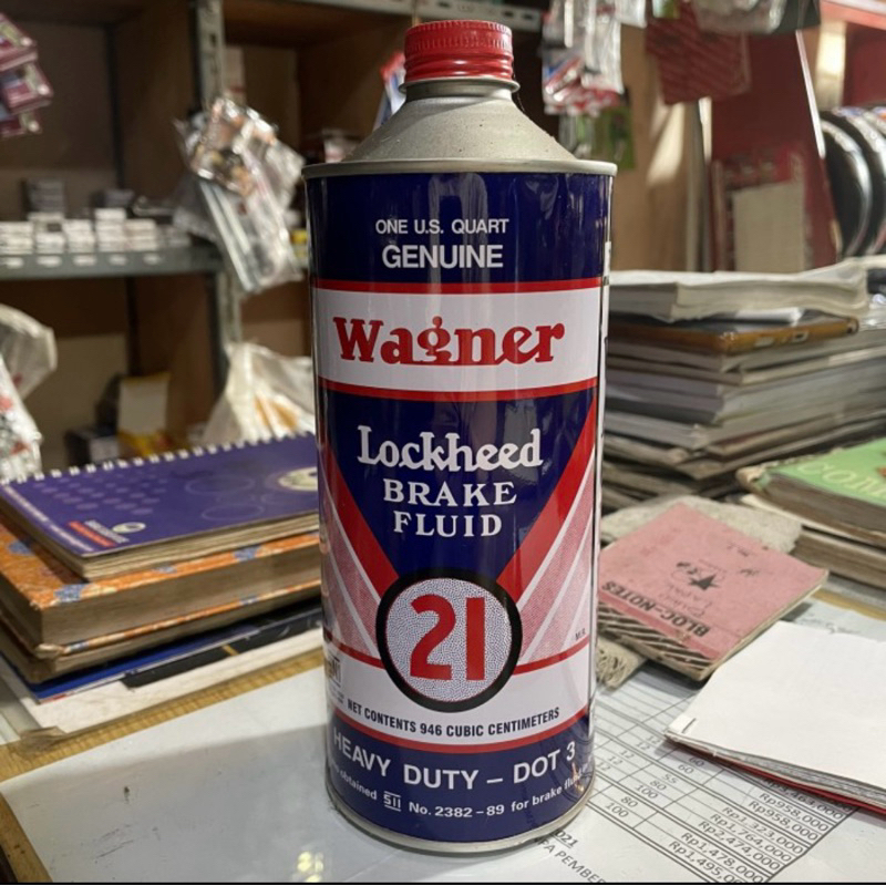 BRAKE FLUID MINYAK REM WAGNER 946 ML DOT 3
