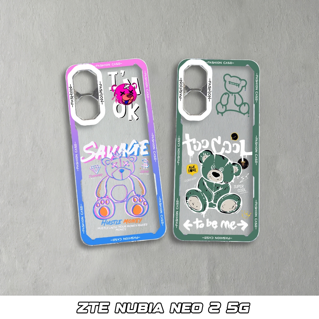 Softcase Bening Untuk Hp Zte Nubia Neo 2 5G - Zte Nubia Neo 5G Softcase Fashion Case [HH-1118]