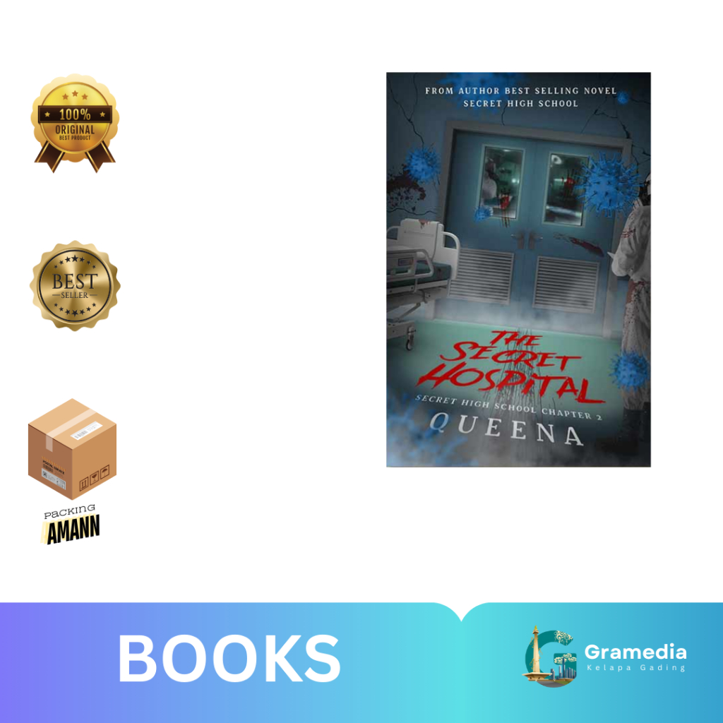 Gramedia MKG - Novel The Secret Hospital (Queena)