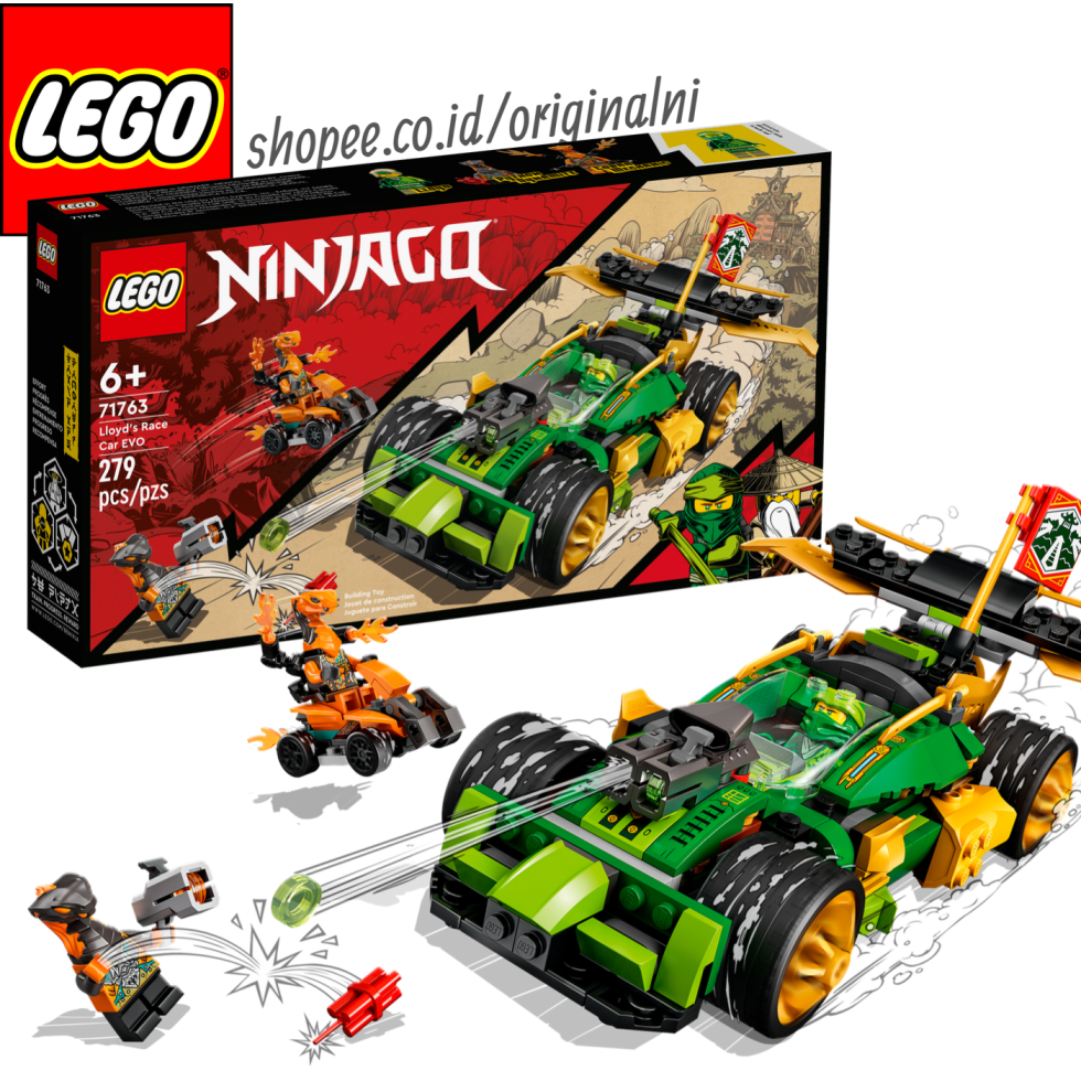 LEGO 71763 Lloyd's Race Car EVO - Lego Mobil Ninjago
