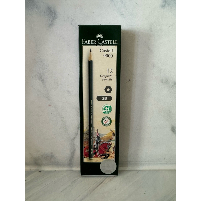 

pensil kayu faber castell 2B untuk ujian