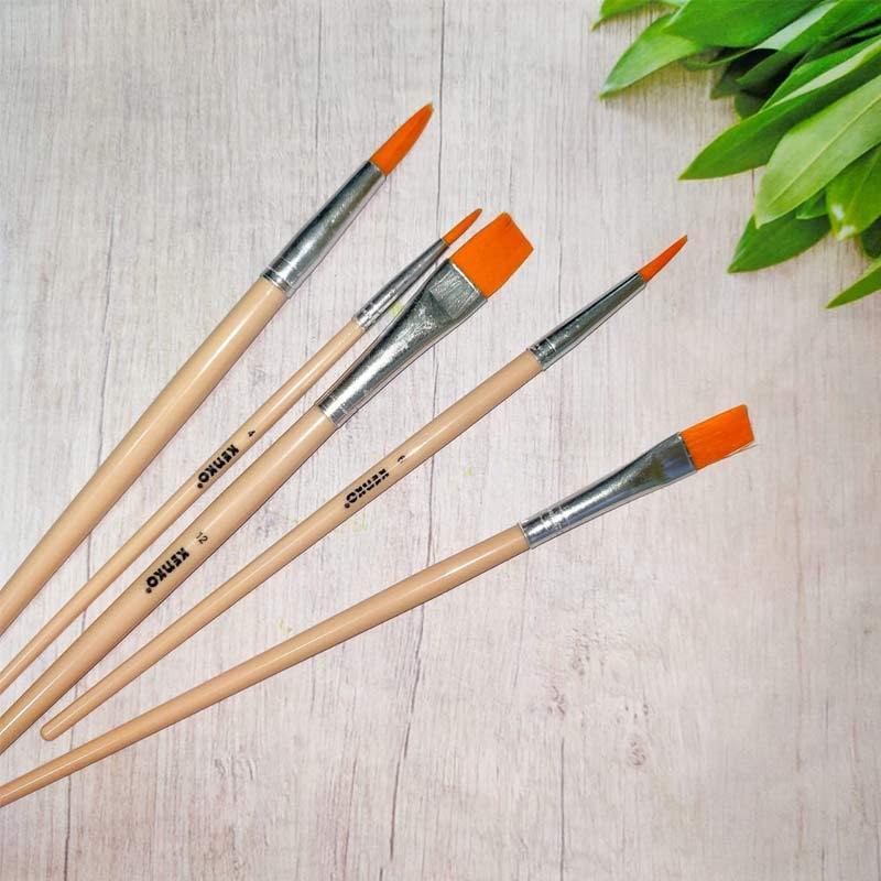 

KUAS LUKIS 1SET ISI 5PCS /BRUSH SET BR-501