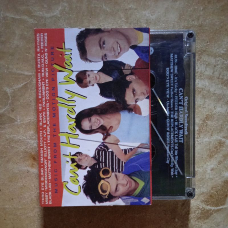 kaset pita ost cant hardly wait