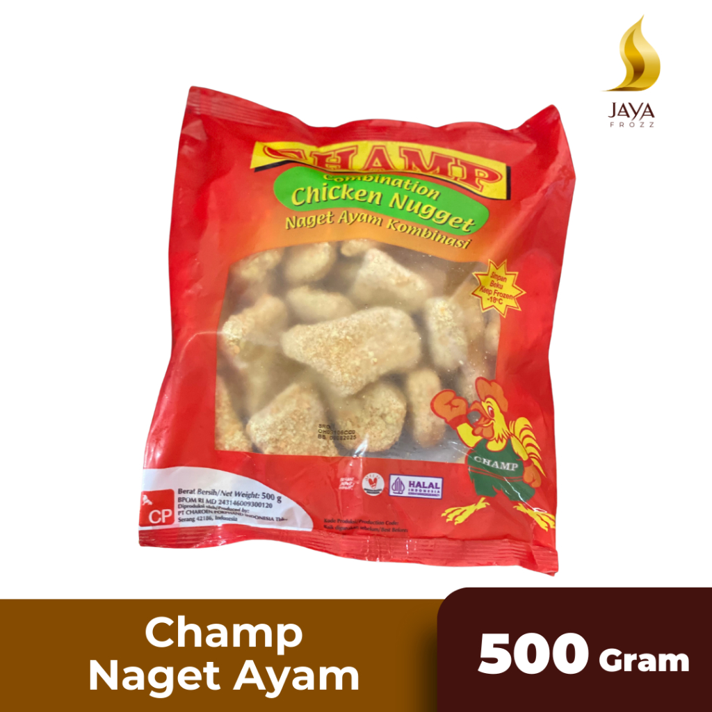 

CHAMP CHICKEN NUGGET 250GR 500GR 1KG