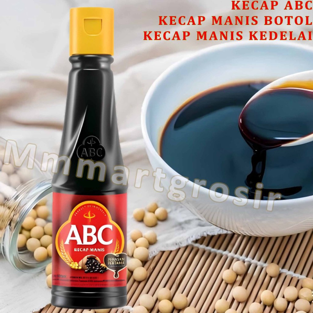 

Kecap Abc / Kecap Manis Kedelai Hitam / Kecap Manis Botol / 135ml