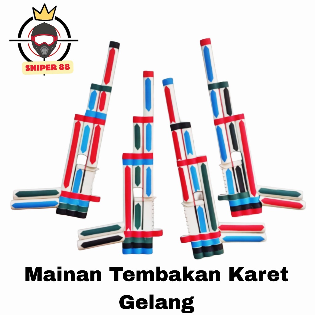 Mainan Tembak Tembakan Karet Dari Paralon PVC Handmade Mainan Tradisional