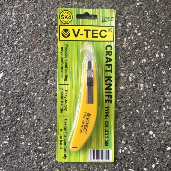 

Baru V-Tec Craft Knife Acrylic Cutter Pisau Cutter Akrilik Ck 351