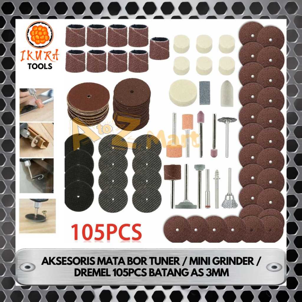 AKSESORIS MATA MESIN BOR MINI TUNER DIE DREMEL DEREMEL GERINDA GURINDA GRINDER GRINDA UNTUK POTONG P