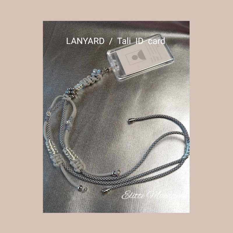 

Lanyard Name Tag Paracord / Lanyard Tali Aesthetic / Lanyard ID Card